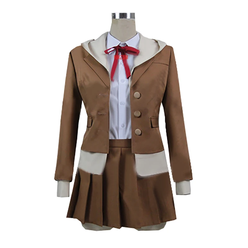 Danganronpa 3 The End of Hope's Peak High School Despair Arc Chiaki Nanami Uniform Short юбка костюм для косплея