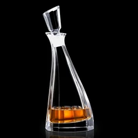 creative lead free glass decanter whiskey decanter set wine bottle wine glass set