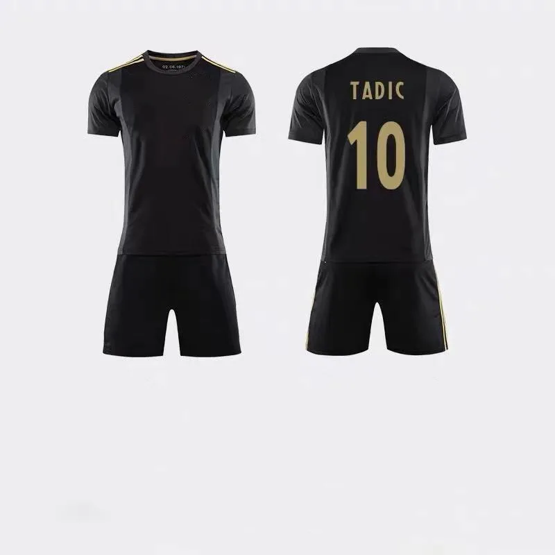 

Ajax Jersey 20-21 Home And Away Short-Sleeved Football Jersey Custom Adult Children No. 10 Tadic Suit
