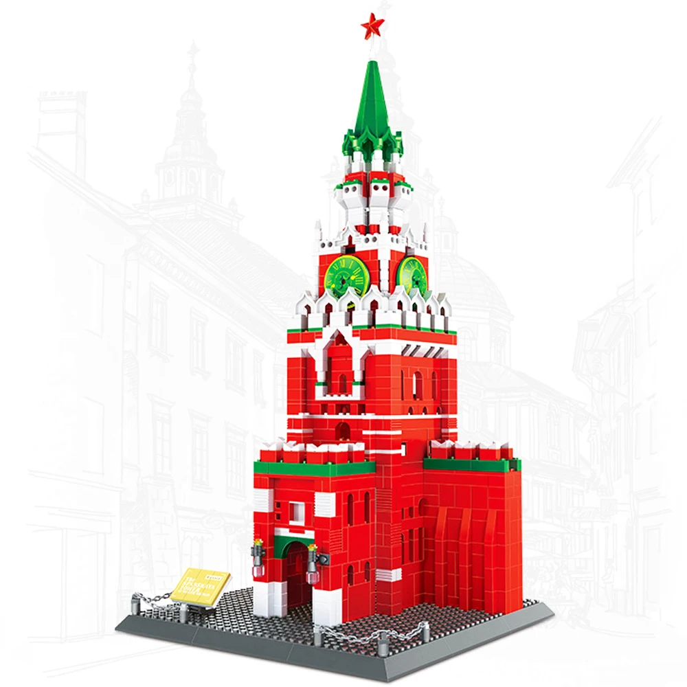 Wange 5219 1048 шт. конструктор MOC известного Кремлевского конструктора собранные
