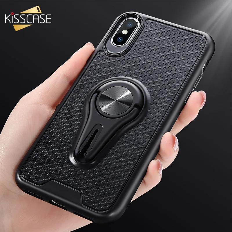 KISSCASE защитный Магнитный чехол для телефона iPhone 11 Pro Max автомобильный держатель XR XS