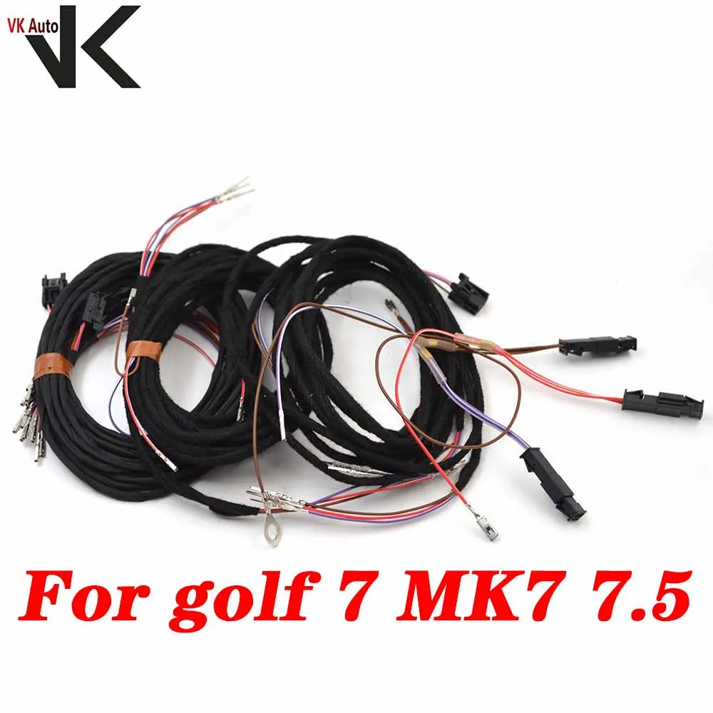 Многоцветный соединительный провод жгут света для golf 7 MK7 5 | Автомобили и