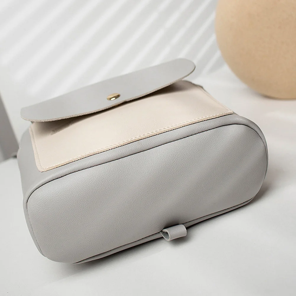 Модный Удобный женский рюкзак с двойной молнией практичная мягкая вместительная