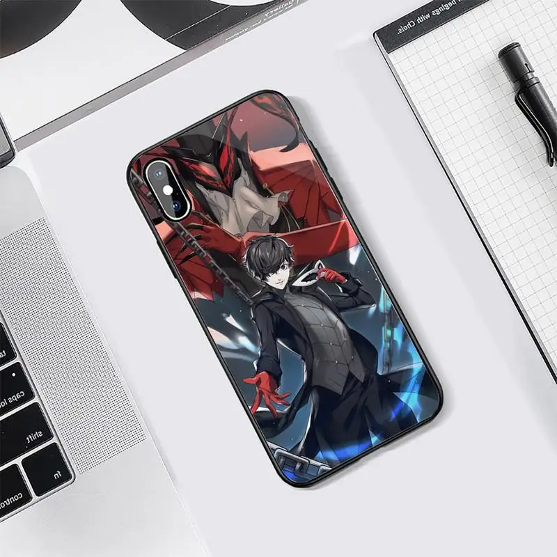 

Persona 5 Joker Phone Case for iPhone Samsung Note S A 6 7 8 9 10 20 51 11 12 Pro XS MAX S Plus X XR Ultra