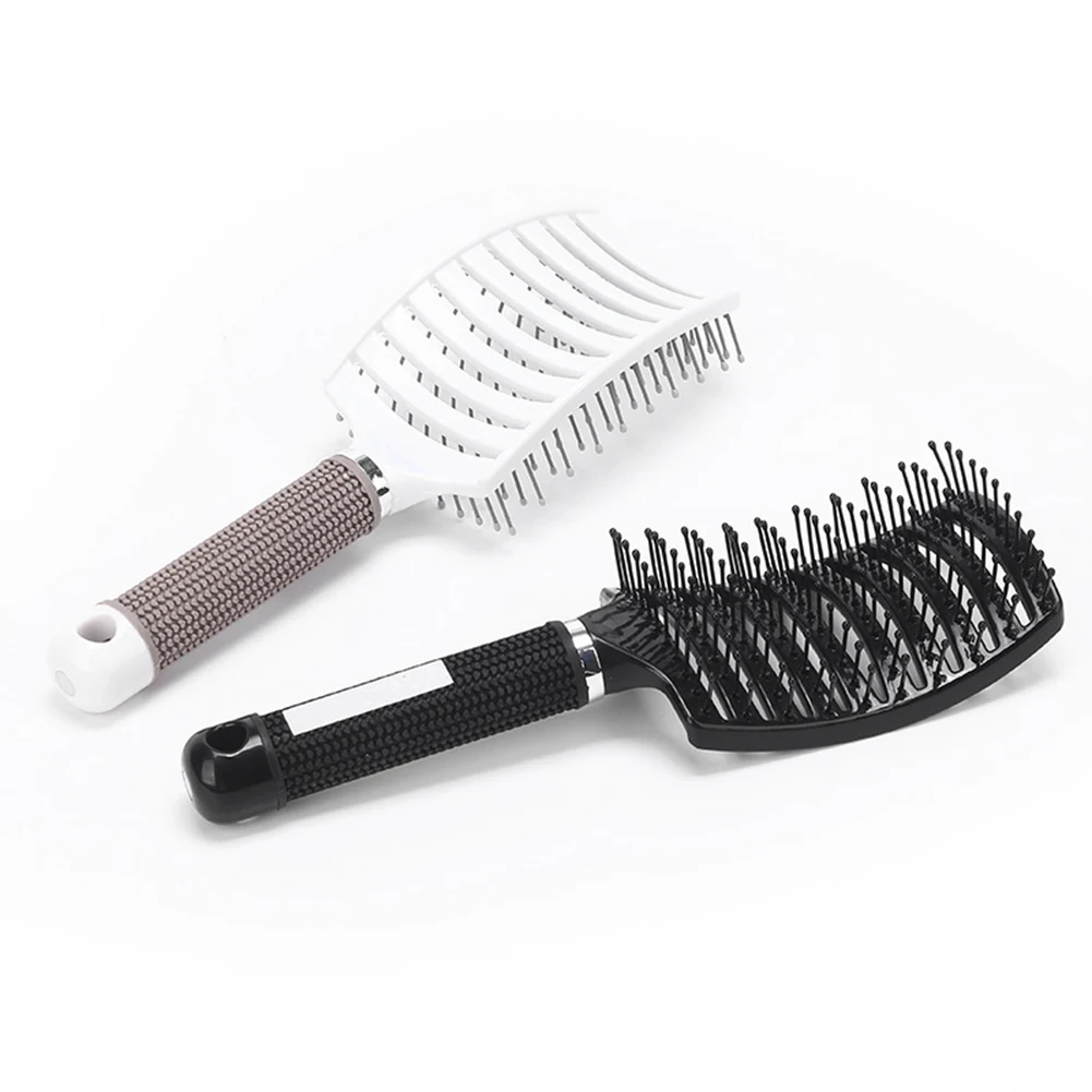 Изогнутая щетка для волос распутывания Массажная расческа головы Расческа