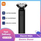 Электробритва Xiaomi Mijia S1 Мужская моющаяся с 3 головками и двойным лезвием бритва мужская триммер для сухого и влажного бритья бороды электробритва мужская