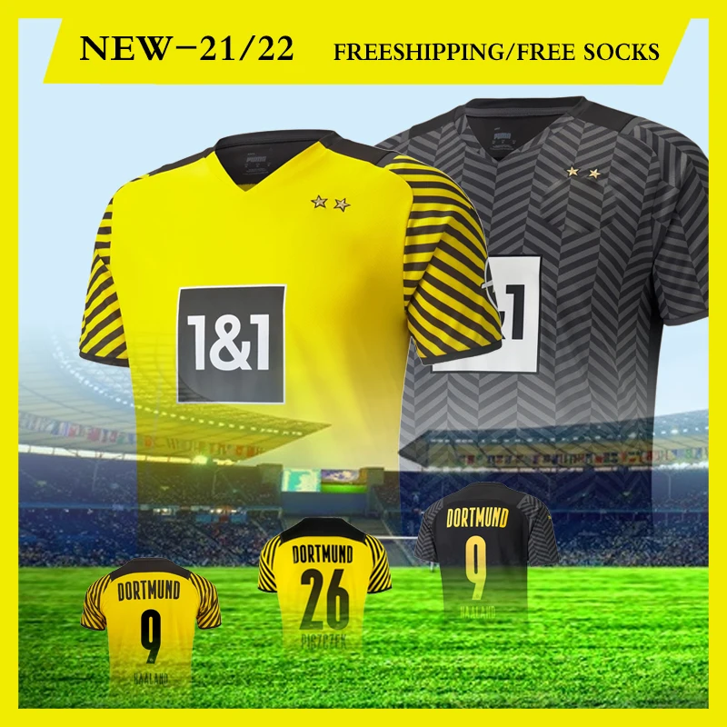 

2021 2022 dortmund soccer jersey Borussia 21 22 football Shirt HAALAND REUS NEONGELB BELLINGHAM SANCHO HUMMELS BRANDT Shirt