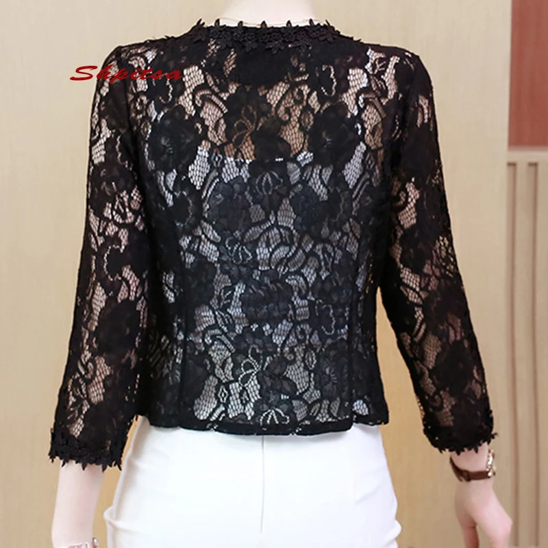 Black Long Sleeve Lace Wedding Jacket Wrap Bolero Bridal Cape Formal Women Shrug Shawl | Свадьбы и торжества