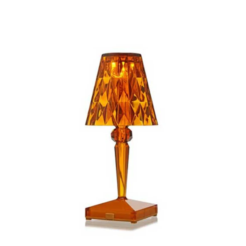 Итальянская Настольная лампа Kartell с питанием от аккумулятора сенсорный Usb-датчик