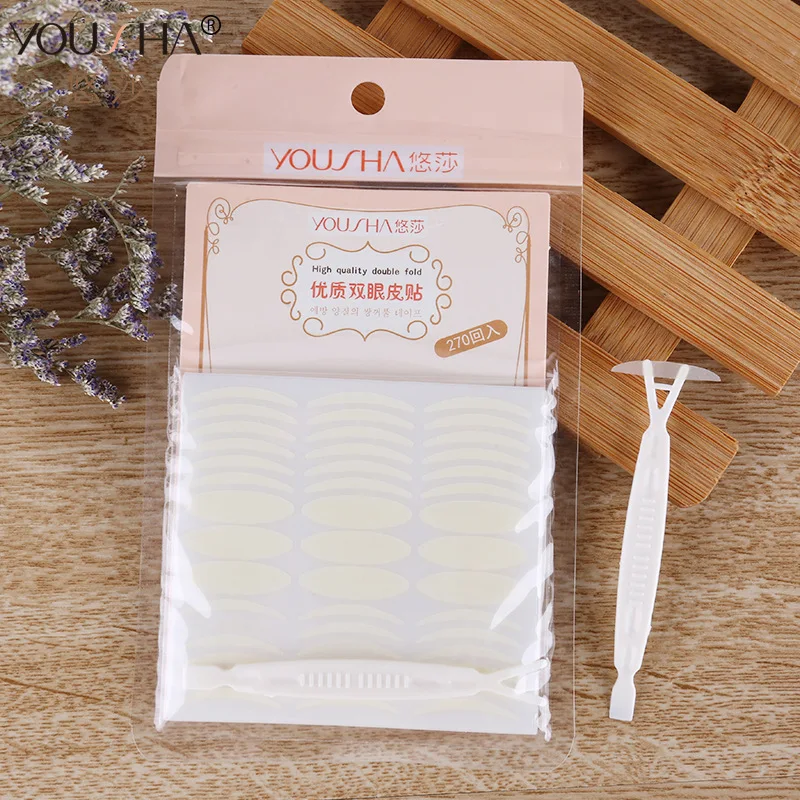 Дышащие скрытые наклейки на веки 270 задняя Сумка красивые глаза 2 вида формы