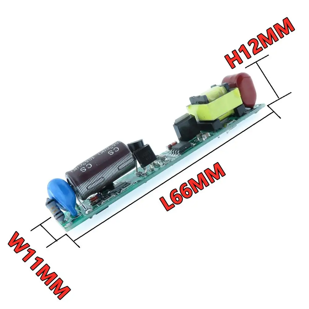 

R7s LED Lamps 5W 9W 12W 15W 18W Triac dimmable Driver 100mA 210mA DC30-75V Power Supply 220V Lighting Transformer for LED Tube