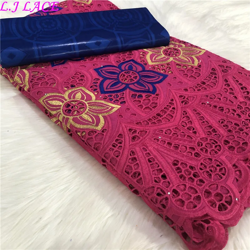 

High quality swiss voile lace and bazin set beautiful embroidery voile laces women cloth dress laces fabrics