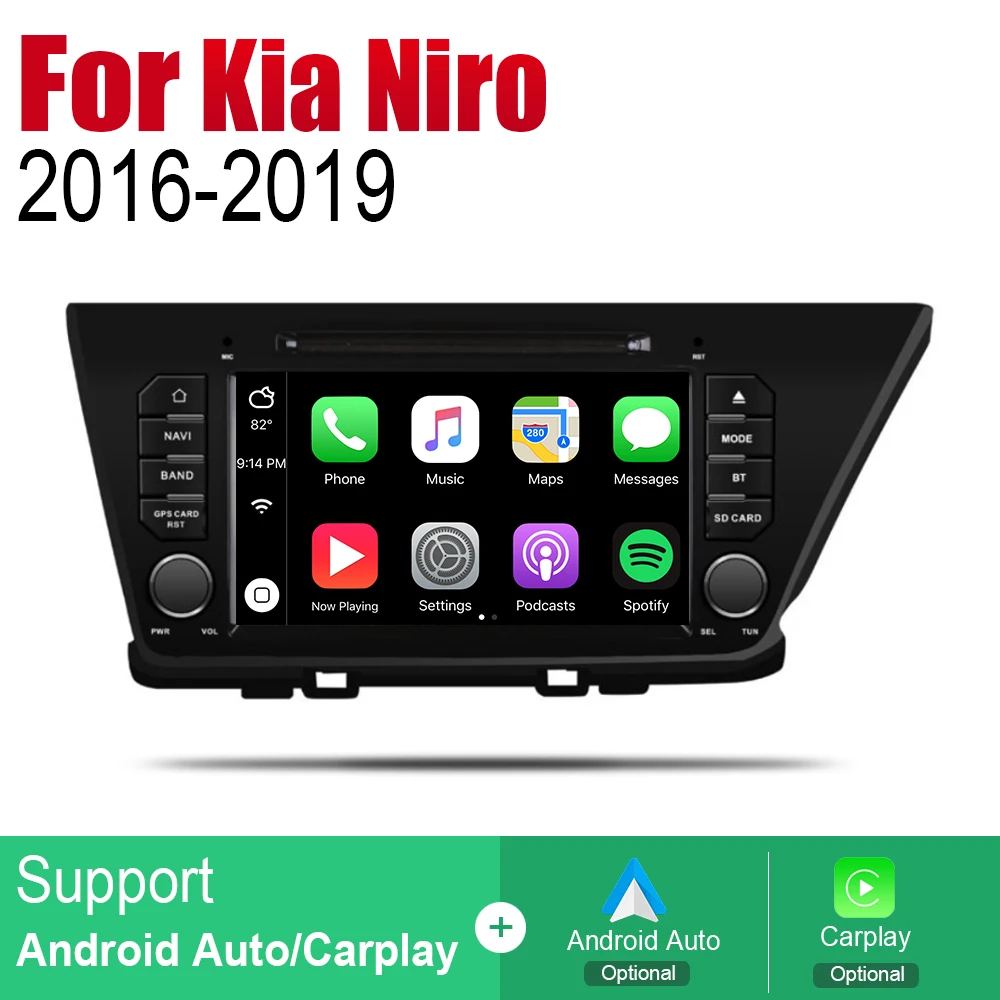 Автомобильные аксессуары для Kia Cerato Sephia Spectra 5 2003-2009 Android GPS-навигация DVD