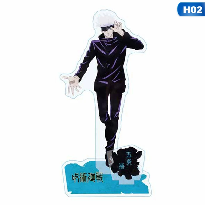

2021 Japan Anime 15CM Jujutsu Kaisen Acrylic Figure Stand Model Plate Desk Decor Cosplay Xmas Gift