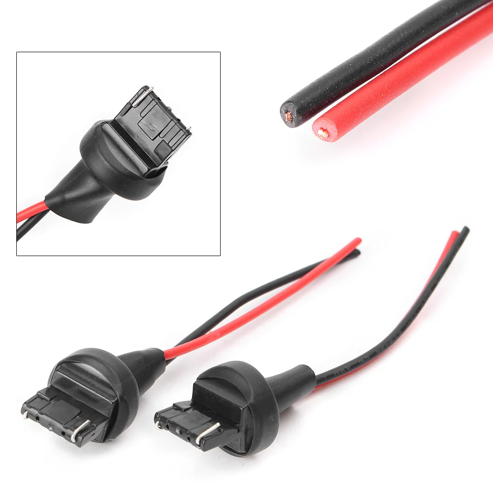 2шт 95 мм Автомобильный Мужской адаптер жгут проводов DRL Поворотная сигнальная