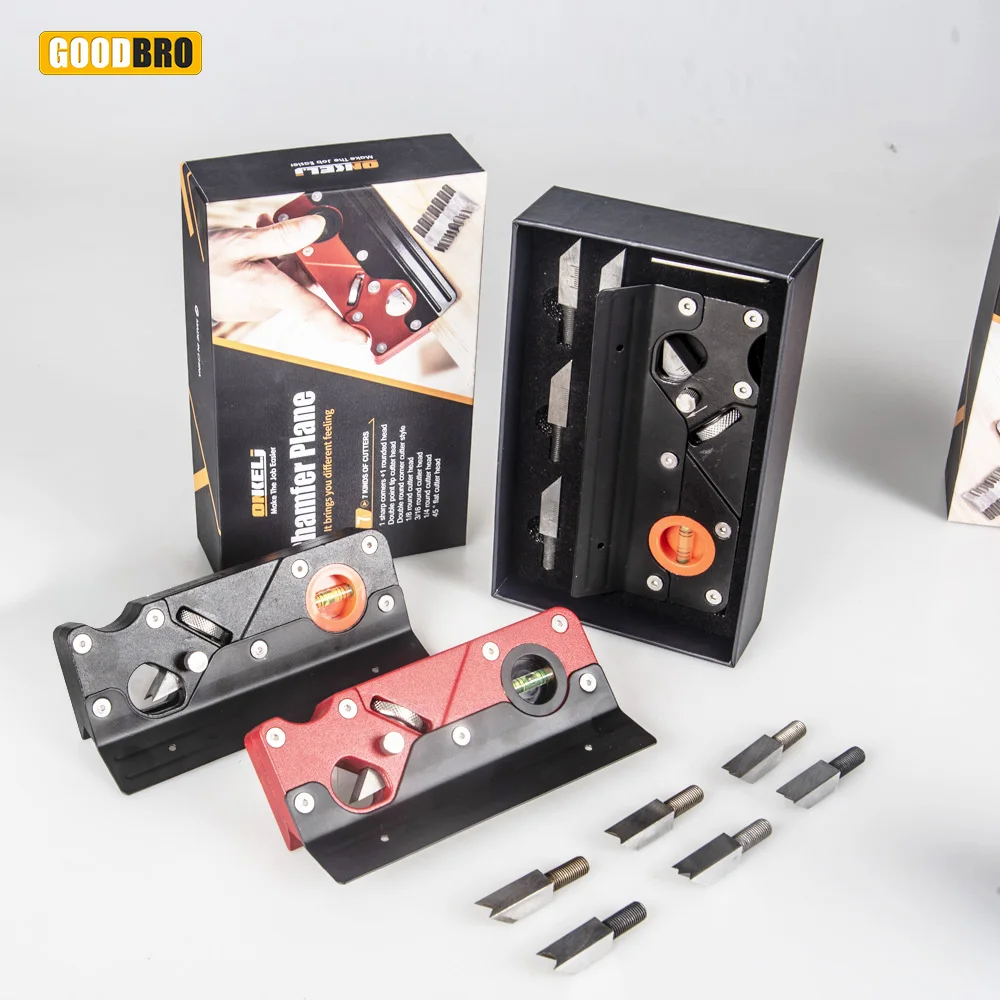 

Goodbro Hand Planer Quick Edge Trimming and Chamfering Flattening Tool Multiple Styles Woodworking Lightweight Portable