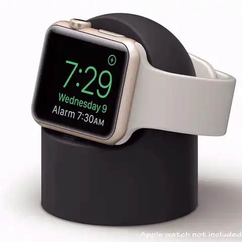 Силиконовая подставка для зарядного устройства для Apple Watch серии 7/6/SE/5/4/3/2/1 (45/44/42/41/40/38 мм)