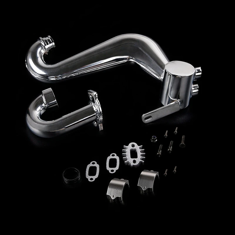 Радиоуправляемая Автомобильная выхлопная труба для 1/5 HPI Baja 5B Ss 5T 5Sc Rovan King Motor Rc