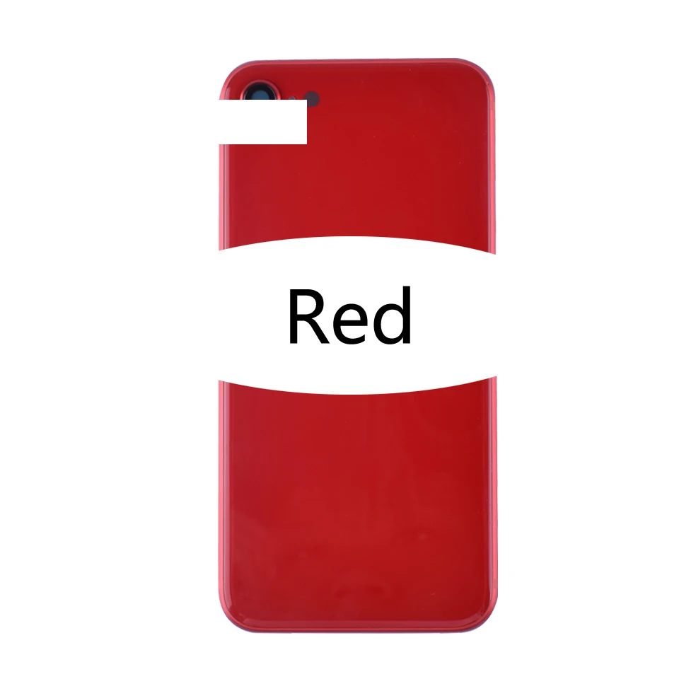8G-Red 4," Задняя крышка корпуса для 8 8G задняя дверь батарея чехол средняя панель Замена для iphone8 задняя крышка bttery корпус - Цвет: 8G-Red