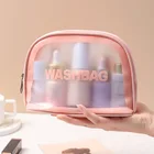 Сумка-Органайзер женская для косметики, из ПВХ, водонепроницаемая