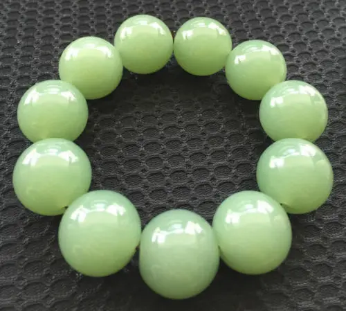 

100% Beautiful Chinese Natural Handcraft Jade Bracelets 18MM