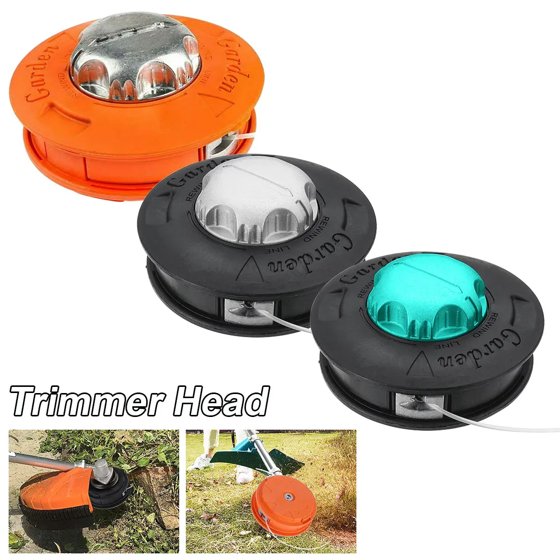 

Universal M10 Aluminum Nylon Brush Thread Line String Saw Bump Spool Grass Trimmer Grass Brush Cutter Accessory Replacement Fits