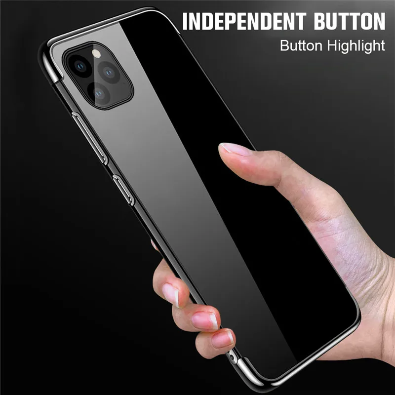 

Electroplate Clear Cases For Huawei P Smart 2019 Case On Huawei P Smart Z Nova 7i 6 SE 7 Pro 5i 2i 3i 5 4 3 Lite 2 Plus Cover