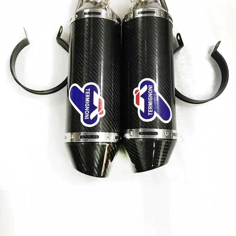 

Slip On Exhaust For DUCATI 696 795 796 848 Motorcycle For TERMIGNONI Exhaust Muffler Pipe Full System Middle Pipe With DB Killer