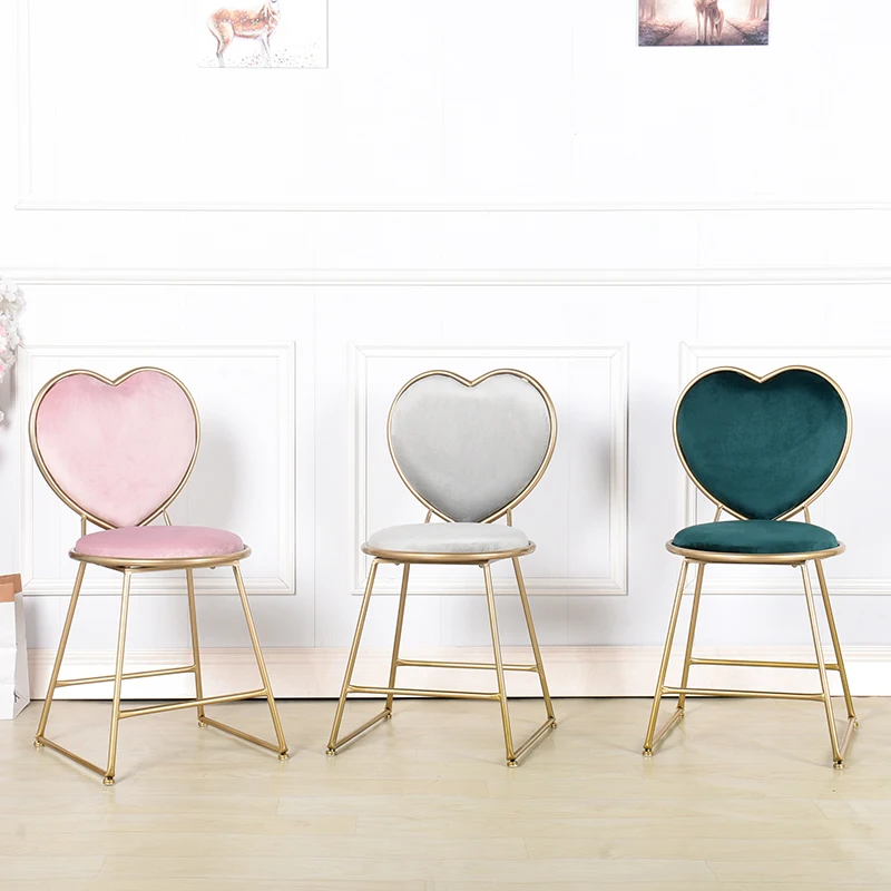 Стул ins макияж стул спальня заднем сиденье стула простой обеденной для маникюра