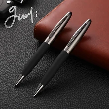 Guoyi C015 креативный кожаный металлический корпус Шариковая ручка офисная для школы канцелярский подарок; ручка для гостиницы и бизнеса