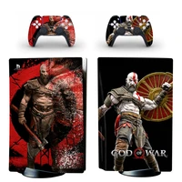 god of war ps5 disc skin sticker decal cover for playstation 5 console controllers ps5 blue ray disk skin sticker vinyl
