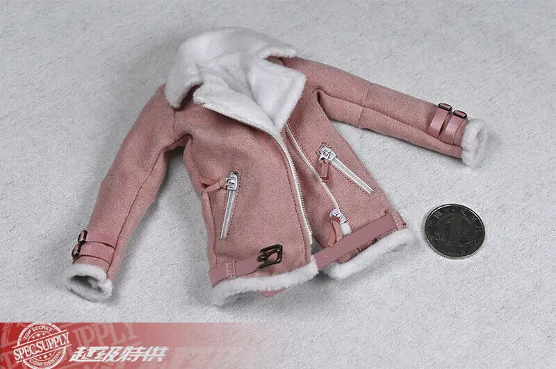 

1:6 Female Wool Jacket Coat Clothes 6 Colors Fit 12" PH HT Female Action Figure Body Accessories