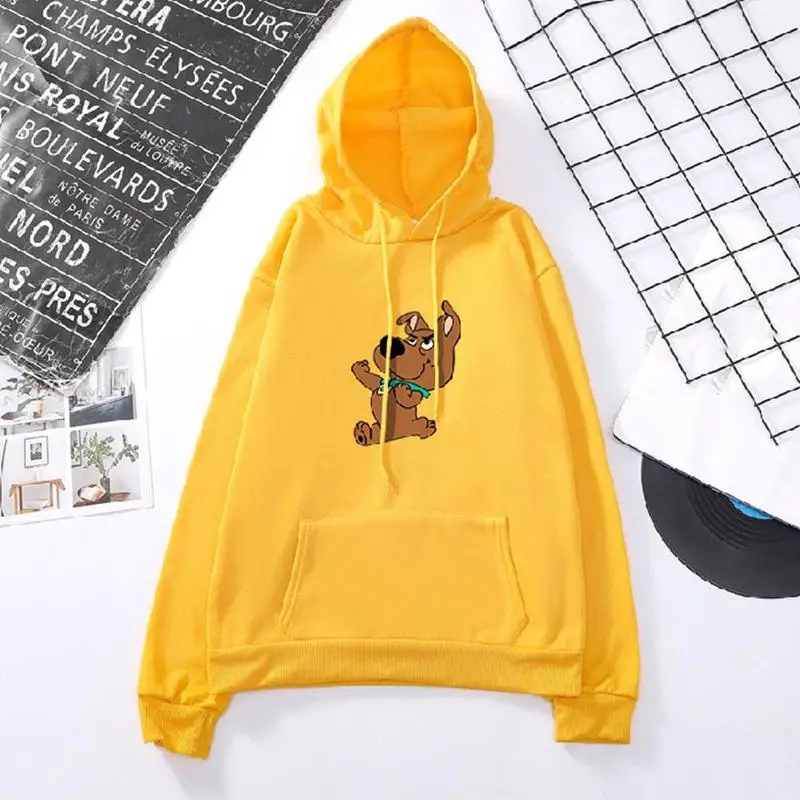 

2020 Fashion Cartoon Dog Hooded Sweater Hoodie Women's Top Pullover Hoodie With Hooded Poc Casual Harajuku Sweatshirt Sweat A6O7