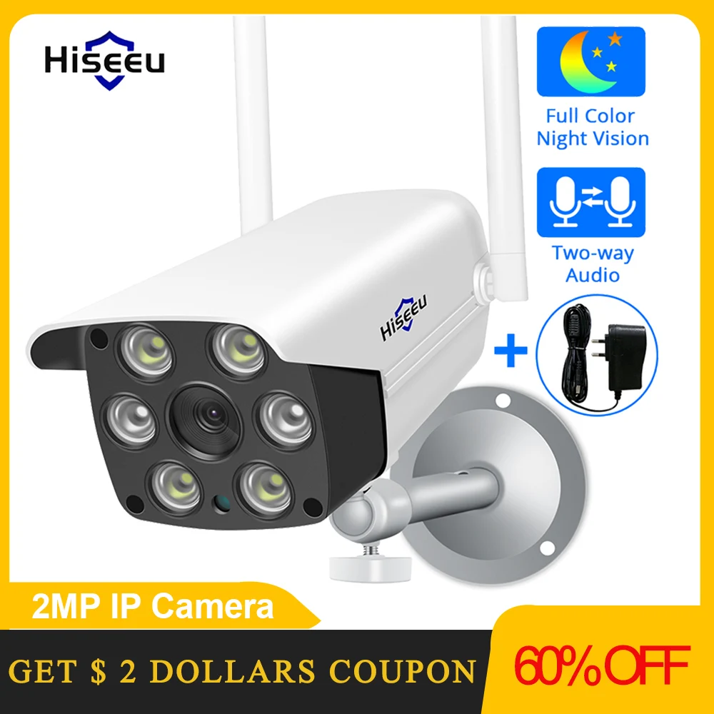 IP камера Hiseeu 2 МП Wi Fi 1080P|Камеры видеонаблюдения| |