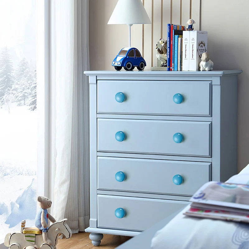 WV красочные деревянные ручки для шкафа и детской комнаты украшения ящика мебели |