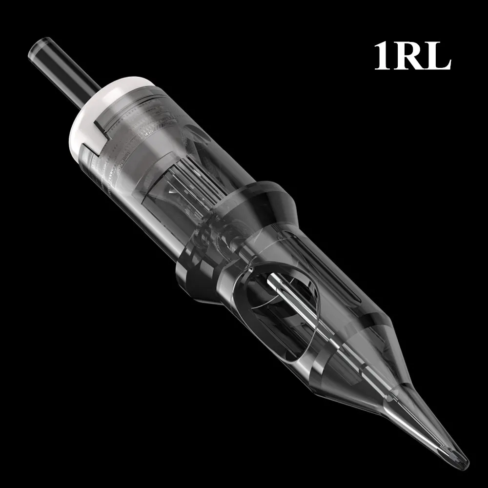 

New ! 20pcs Disposable Sterilized Tattoo Cartridges Needle 1 Round Liner (1RL) Makeup Eyebrow Tattoo Pen Machine Supply