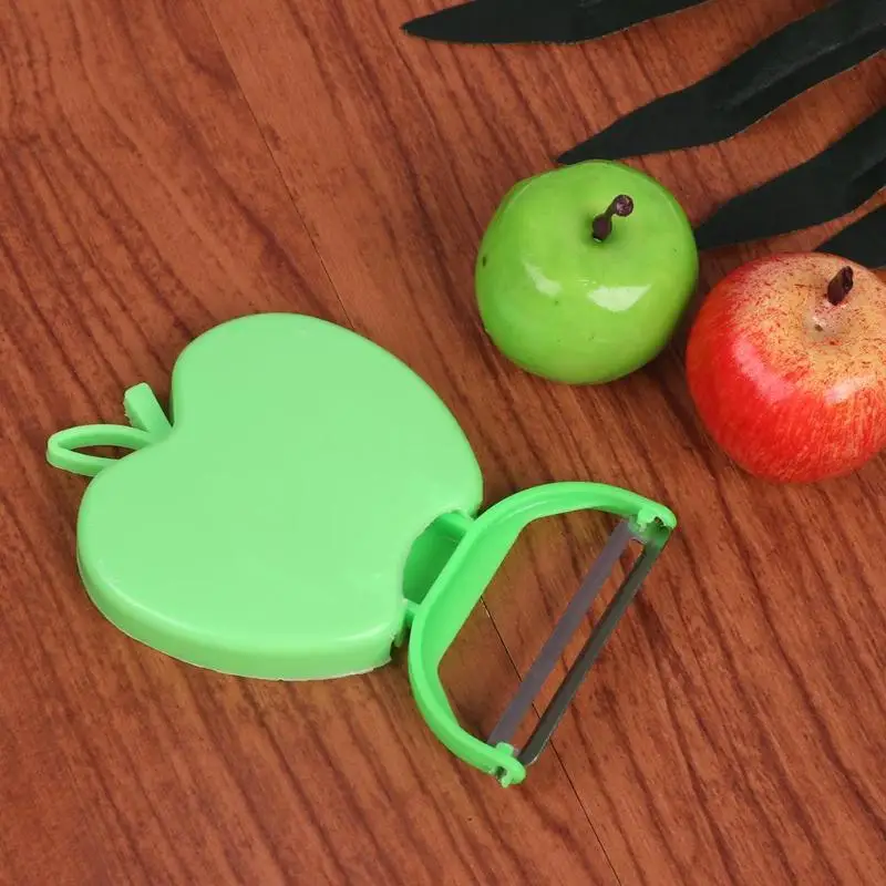 1 шт. Складная Овощечистка в форме яблока резка фруктов овощей Терка из