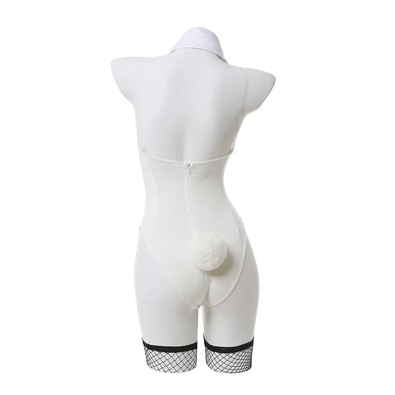 Bunny Girl Cosplay Bodysuit Anime Danganronpa Nanami ChiaKi Costume Jumpsuit for Woman Sexy Party Dress | Тематическая одежда и
