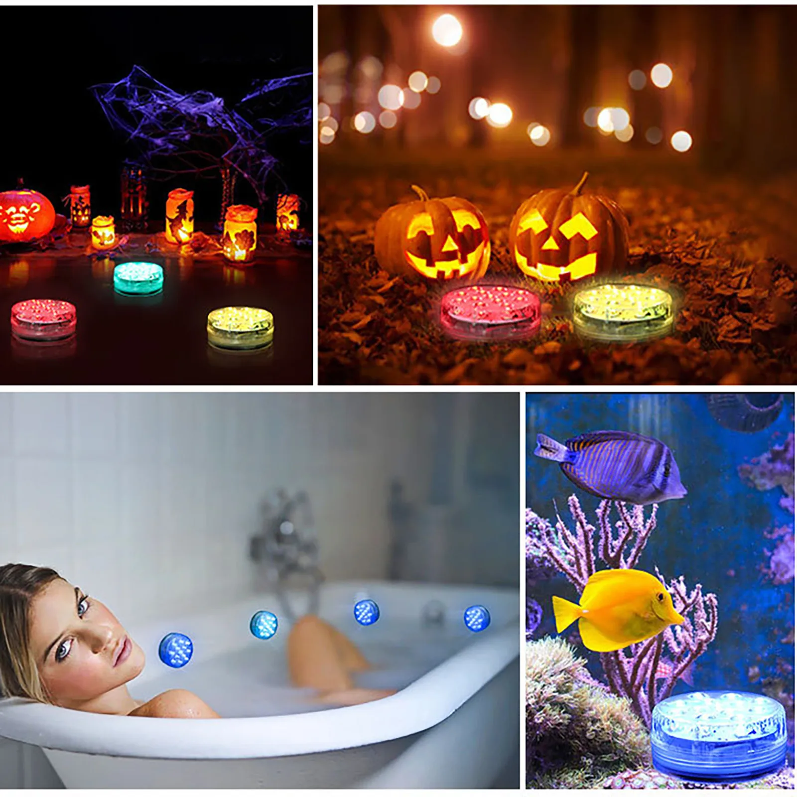 Плавающий подводный светильник с 21/28 клавишами погружной светодиодный для