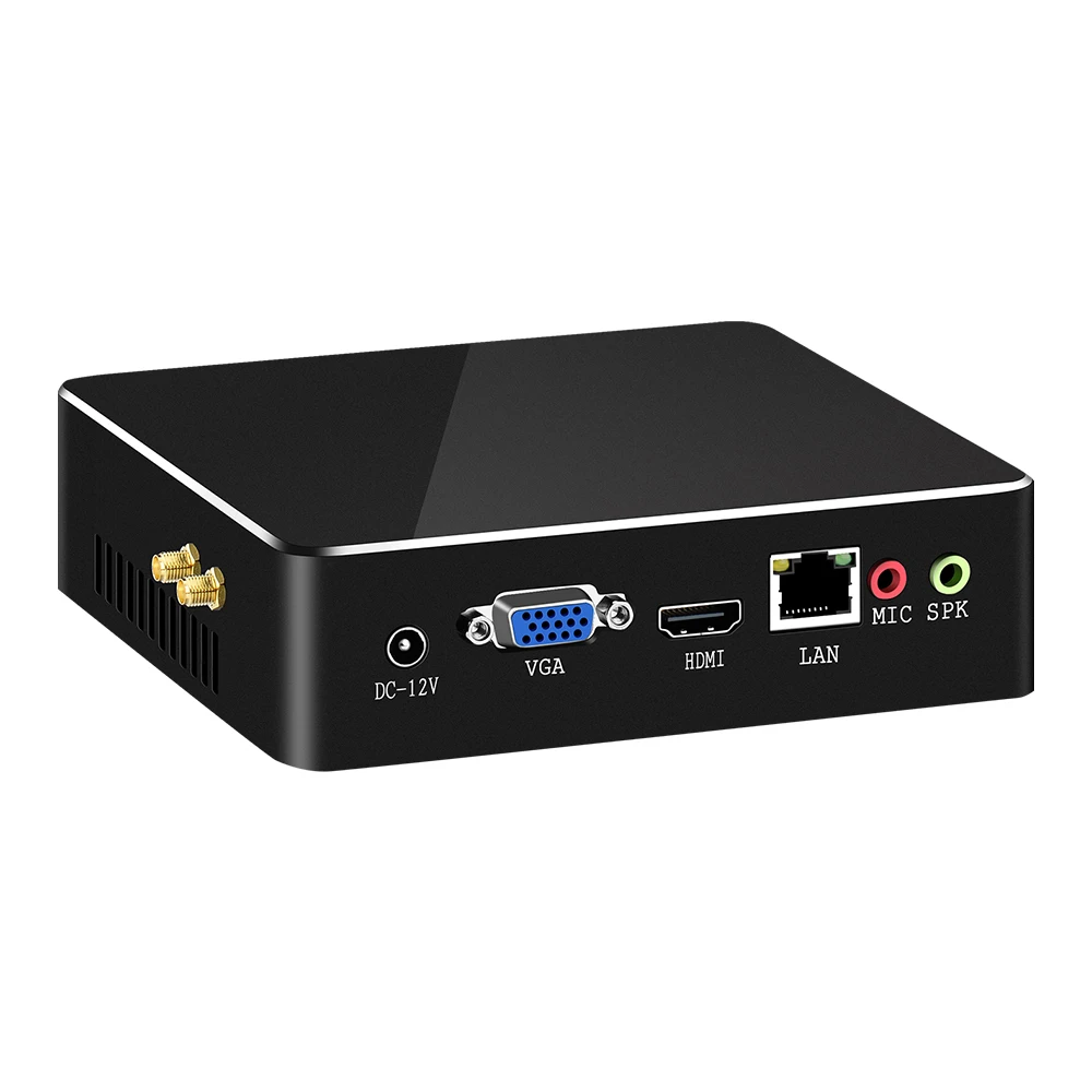 Мини ПК 4K UHD Intel Core i7 6567U i5 6360U i3 6157U Windows 10 неттоп охлаждающий вентилятор HDMI VGA Wifi 6 * USB