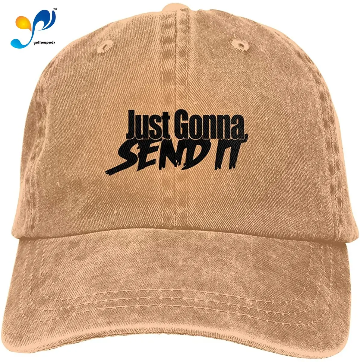 

Just Gonna Send It Unisex Soft Casquette Cap Fashion Hat Vintage Adjustable Baseball Caps