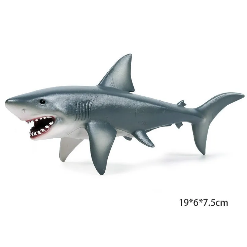 Great White Shark Модель осьминога, Акула, парусник, модель осьминога, фигурка морской жизни, образовательная фигура, океан, с животными из ПВХ, игрушка для детей, Детский декор, подарок - Цвет: Great White Shark