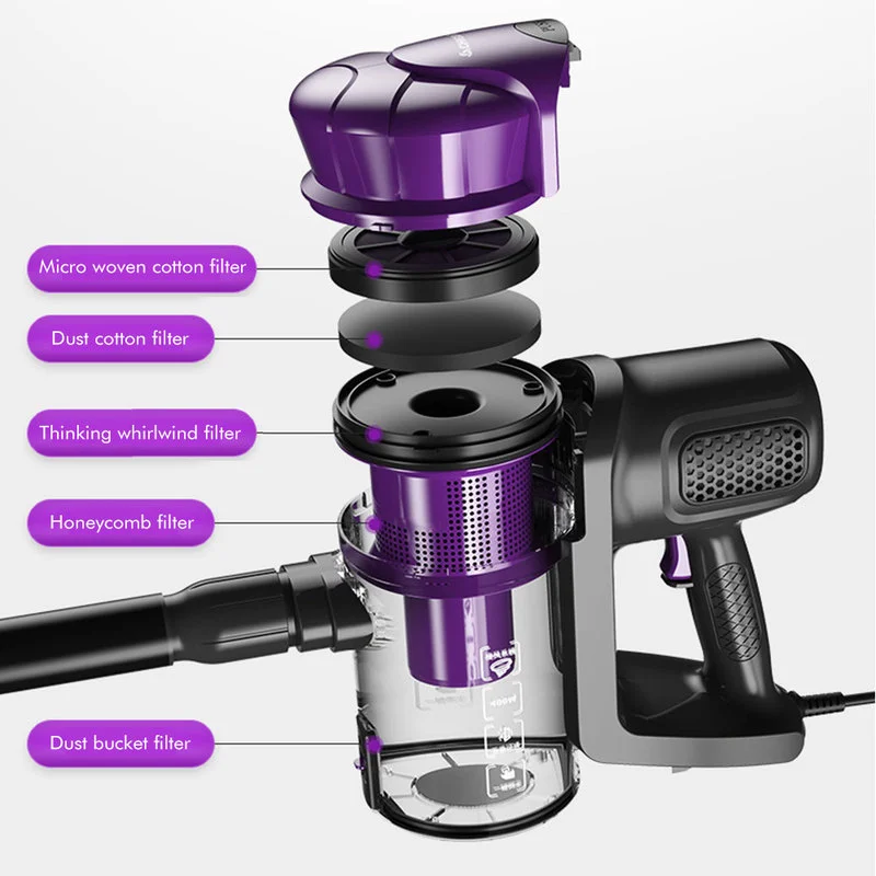 

Two-in-one Mite Removal Vacuum Cleaner Handheld Vertical Dual-use Vacuum Cleaner High-power Vacuum Cleaner 13800PA