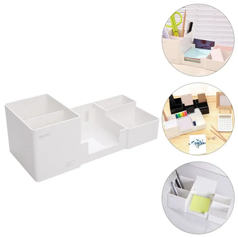 

1pc Durable Fine Practical Desktop Box Storage Holder Storage Box Storage Container for School
