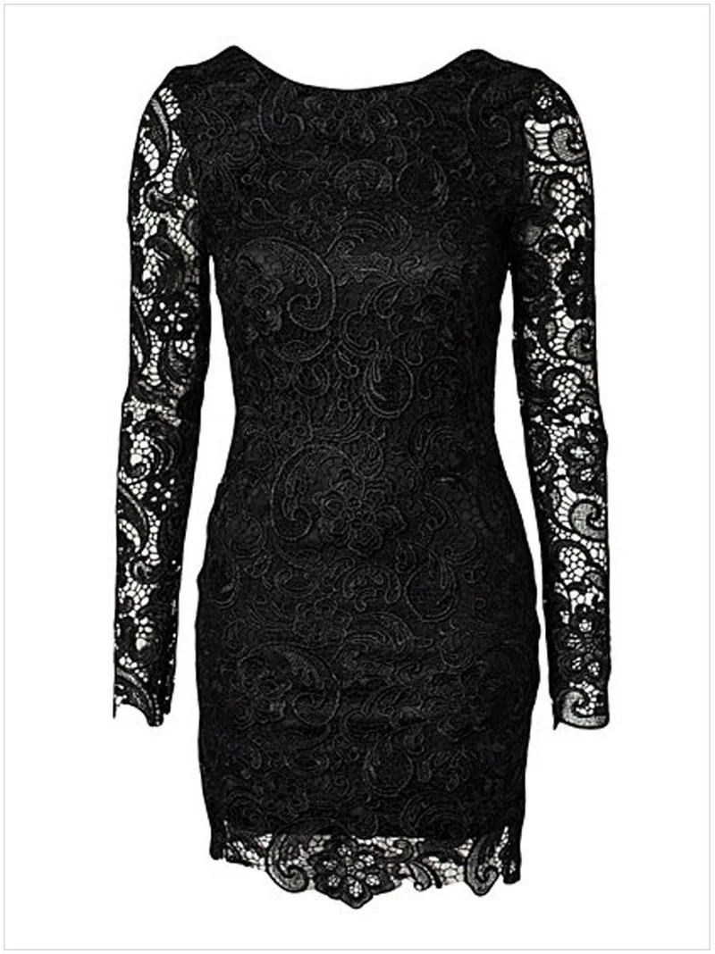 

2021 Summer New Lace Chiffon Stitching Fashion Long Sleeve Halter Dress Dresses for Women Party