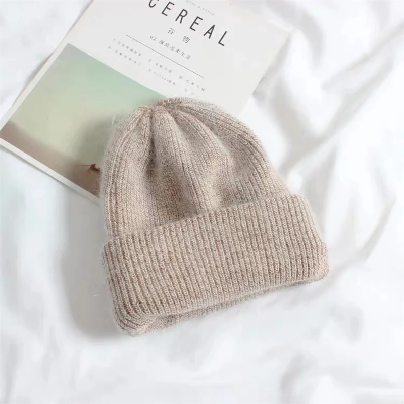 2019 новая осенняя и зимняя шапка из кроличьего меха Женская ветрозащитная теплая