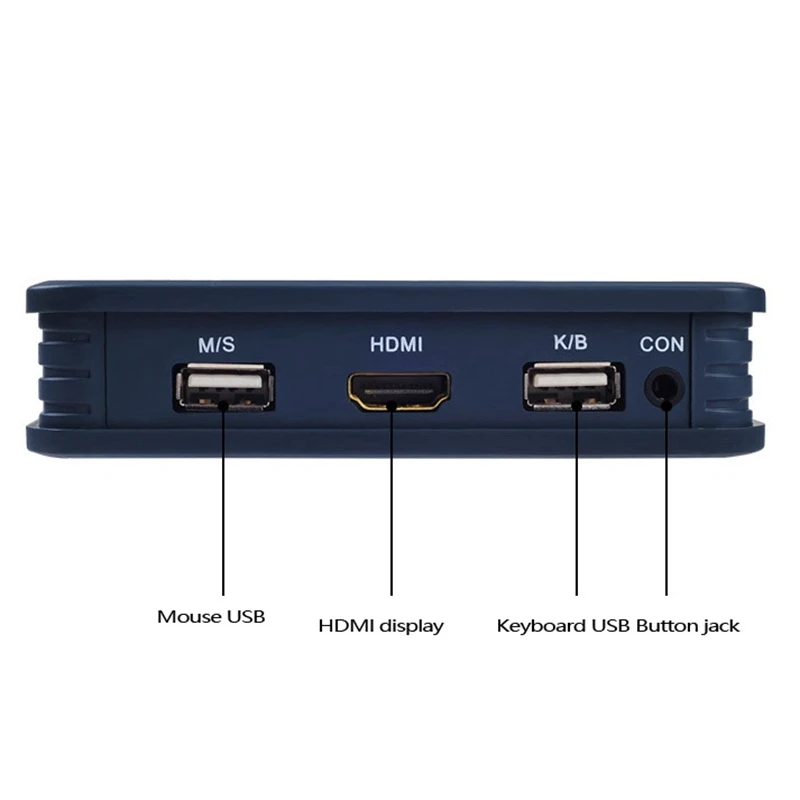 2 Port USB HDMI-Compatible KVM Switch Switcher with Cable for Dual Monitor Support Desktop Controller Switching | Электроника