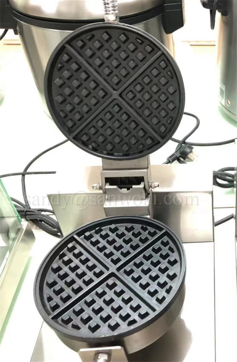 Электрический 220v умный сенсорный экран кнопка не флип для булочек вафель Бейкер