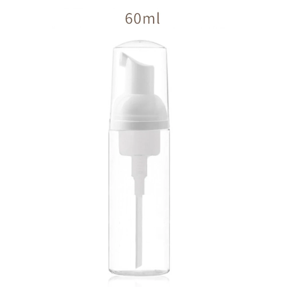 

10 PCS 50ml/60ml Foaming Bottle Mousse PET Bubble Bottle Hand Sanitizer, Bottled Cosmetics, Pressed Foam Bottle Real White