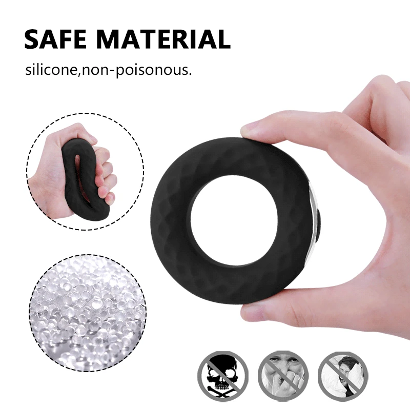 USB Charging Penis vibrator ring Silicone Cock Delay Ring Vibrator Vibrating Sex Toys For Men Ejaculation Shop | Красота и здоровье